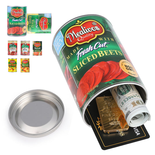 Hidden Safe Can Diversion Safe Fake Can with Hidden Compartment, Hidden Storage Keeps for Valuables, Cash, Keys, and Jewelry