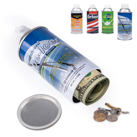 Hidden Safe Fake Can with Hidden Compartment, Hidden Storage Keep Your Valuables Safe Like Money, Keys, and Jewelry