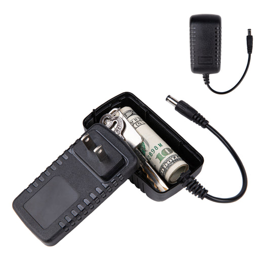 Plug Storage Realistic Looking Charger with Storage Hiding Places for Valuables Charger Diversion Safe