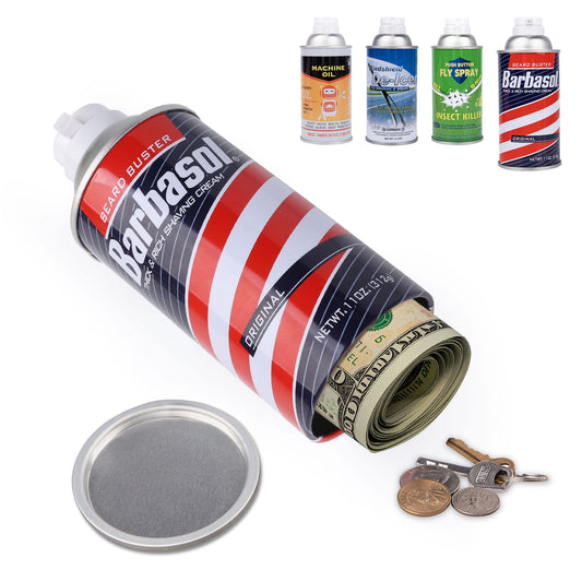 Hidden Safe Fake Can with Hidden Compartment, Hidden Storage Keep Your Valuables Safe Like Money, Keys, and Jewelry