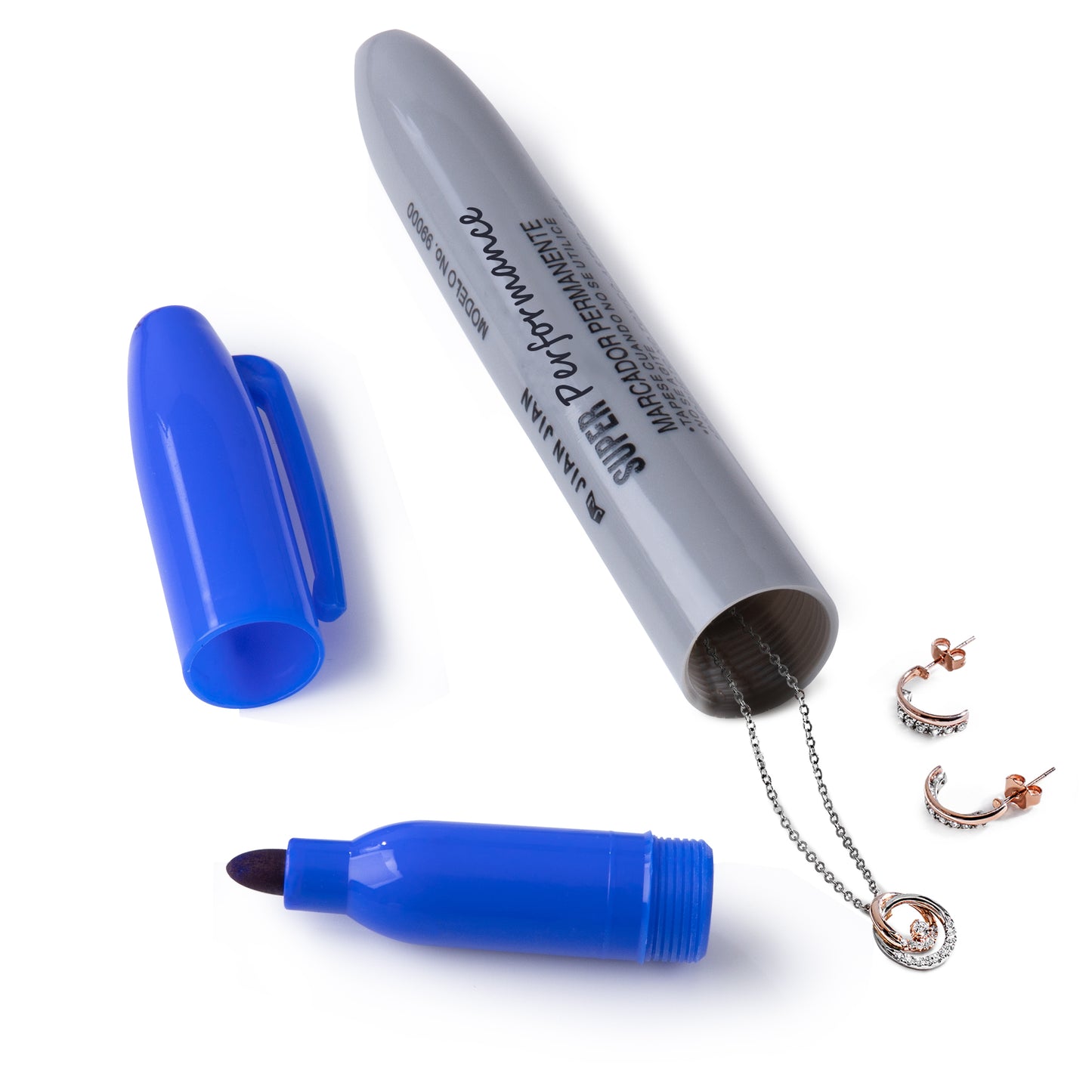 Fake Pen Diversion Safe Keep Your Valuables Secretly, Hidden Safe Storage as a Marker Pen to Hide Small Items