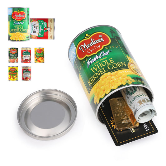 Hidden Safe Can Diversion Safe Fake Can with Hidden Compartment, Hidden Storage Keeps for Valuables, Cash, Keys, and Jewelry