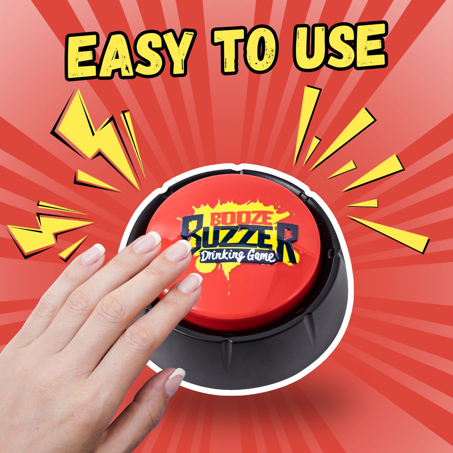 Drinking Games for Adults Funny Party Interactive Game Button for Game Night Party Friends Play or Any Occasion 21st Birthday Gift & Party Starter