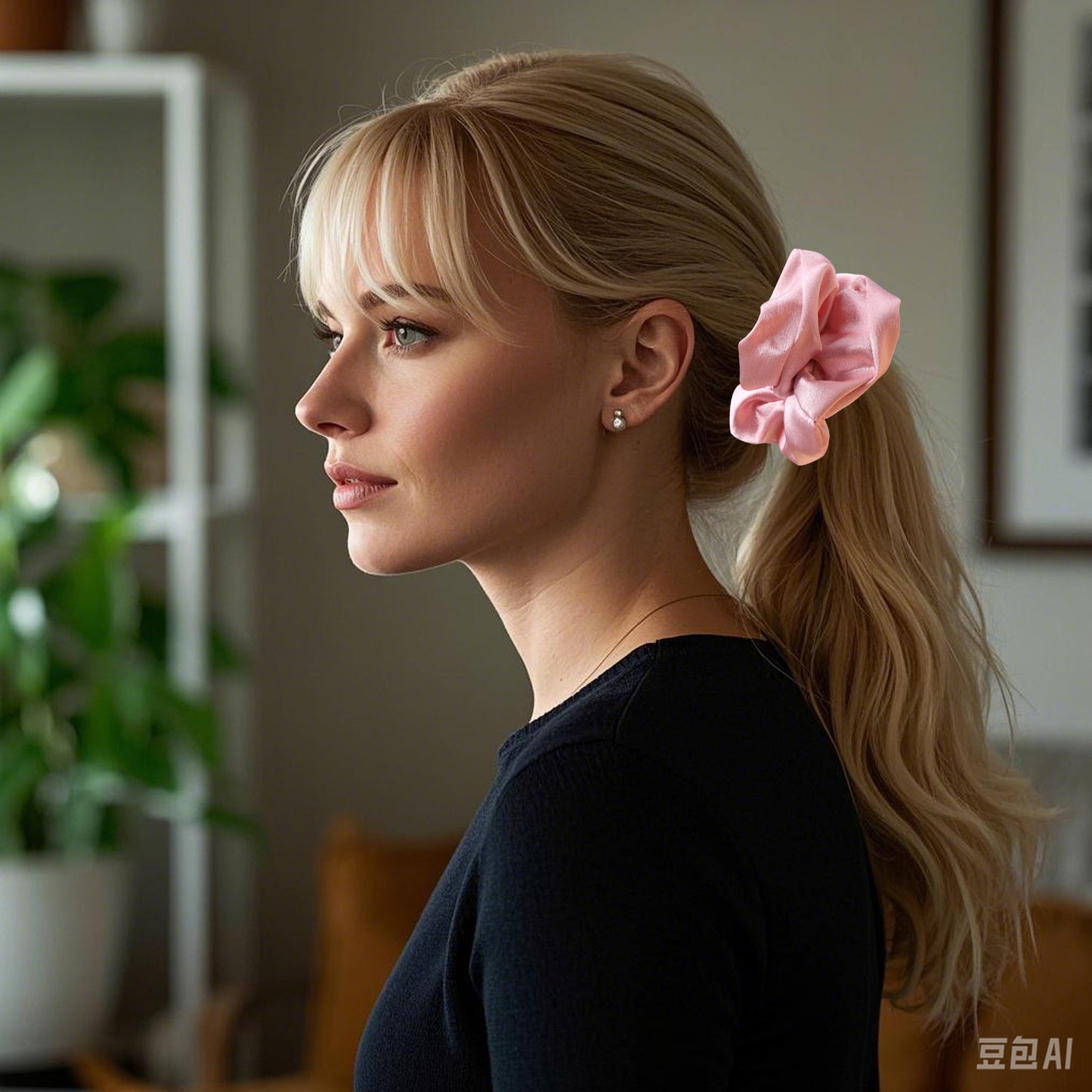 5 Pack Hair Scrunchies with Zipper Pocket, Scrunchies for Women with Secret Storage, Hidden Safe for Keys, Cash, Cards, Valuables