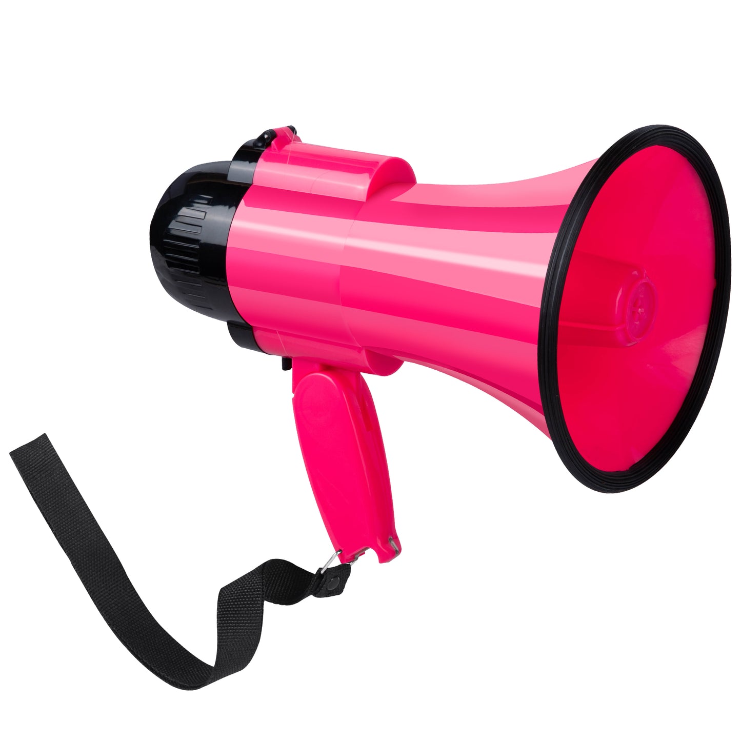 30 Watt Power Portable Megaphone Bullhorn Speaker Voice, Siren/Alarm and 240S Recording with Volume Control and Strap