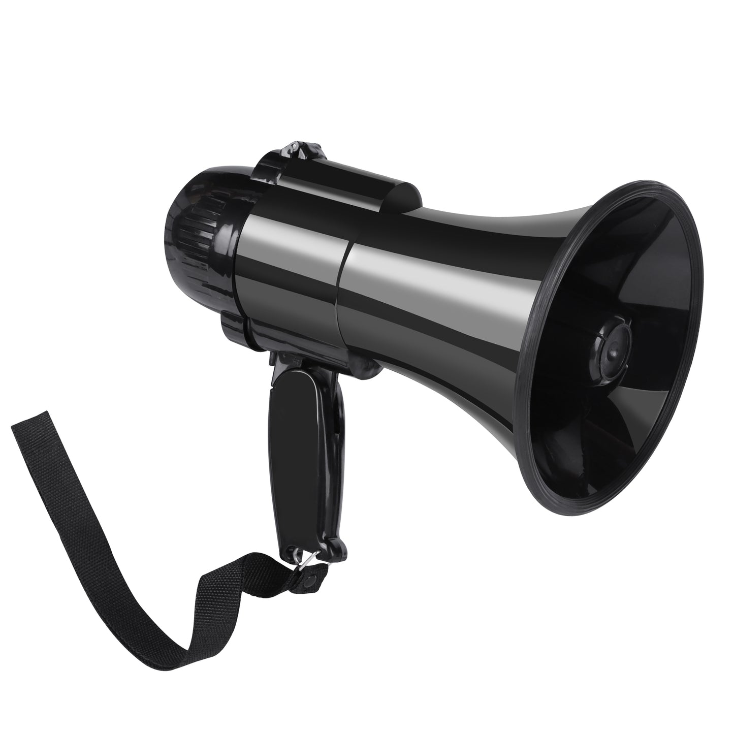 30 Watt Power Portable Megaphone Bullhorn Speaker Voice, Siren/Alarm and 240S Recording with Volume Control and Strap