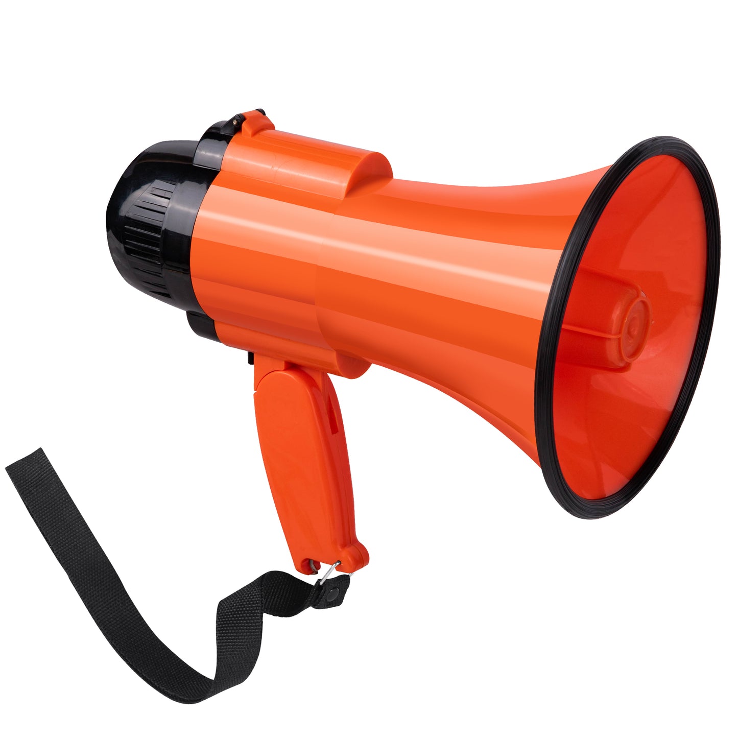 30 Watt Power Portable Megaphone Bullhorn Speaker Voice, Siren/Alarm and 240S Recording with Volume Control and Strap