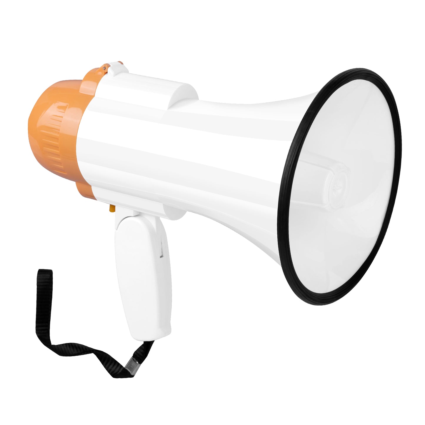 30 Watt Power Portable Megaphone Bullhorn Speaker Voice, Siren/Alarm and 240S Recording with Volume Control and Strap
